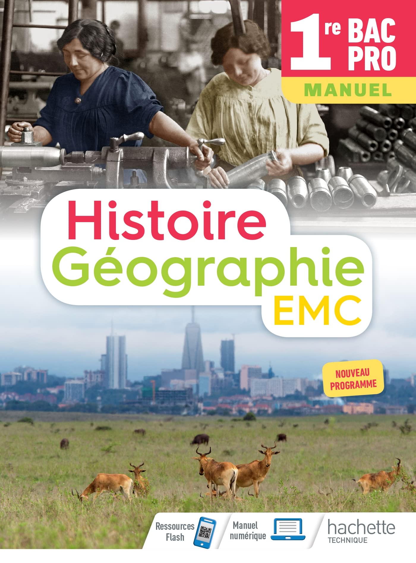 Histoire-Géographie-EMC 1re Bac Pro - Livre élève - Éd. 2020 9782017099925