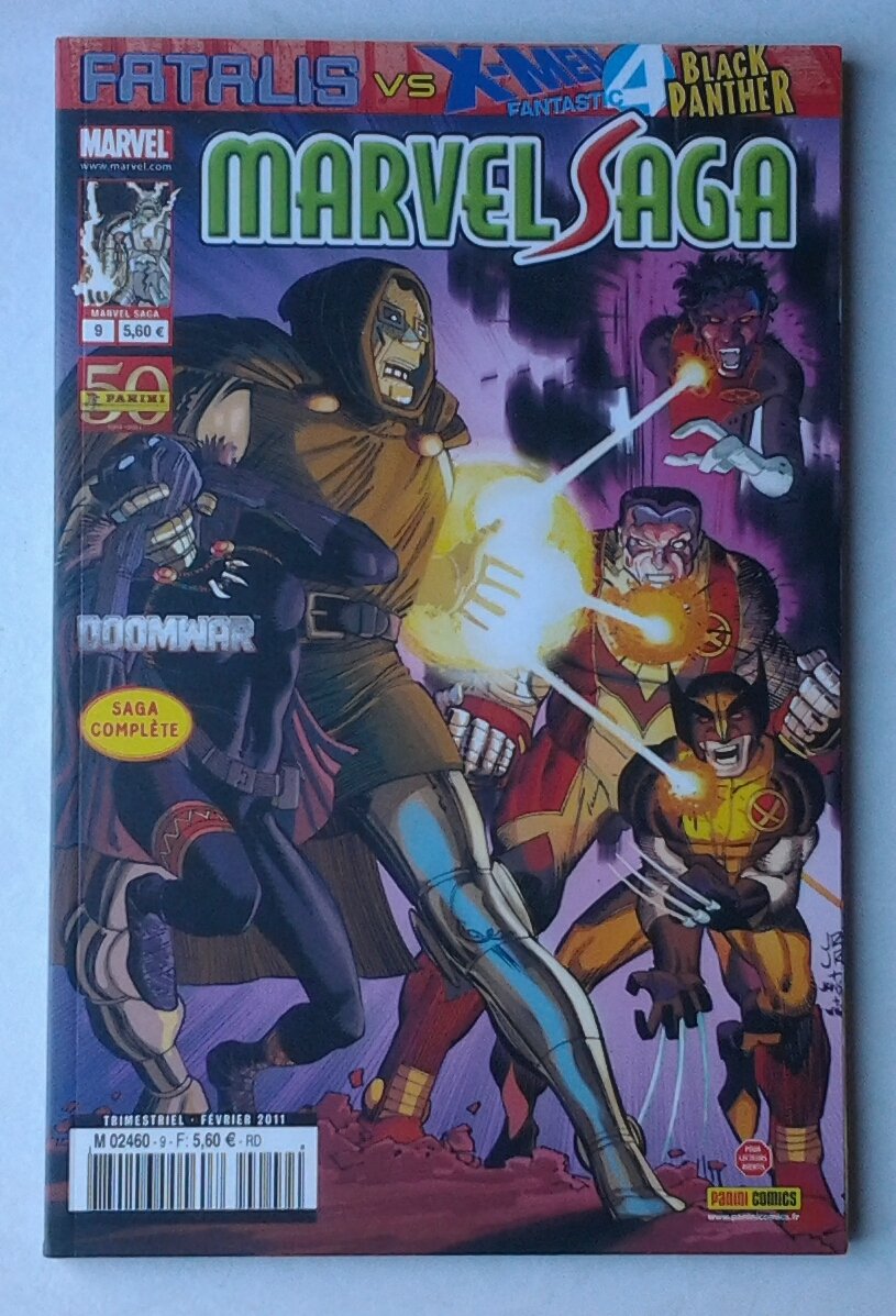 Marvel saga 9 : la guerre de fatalis 9782809418323