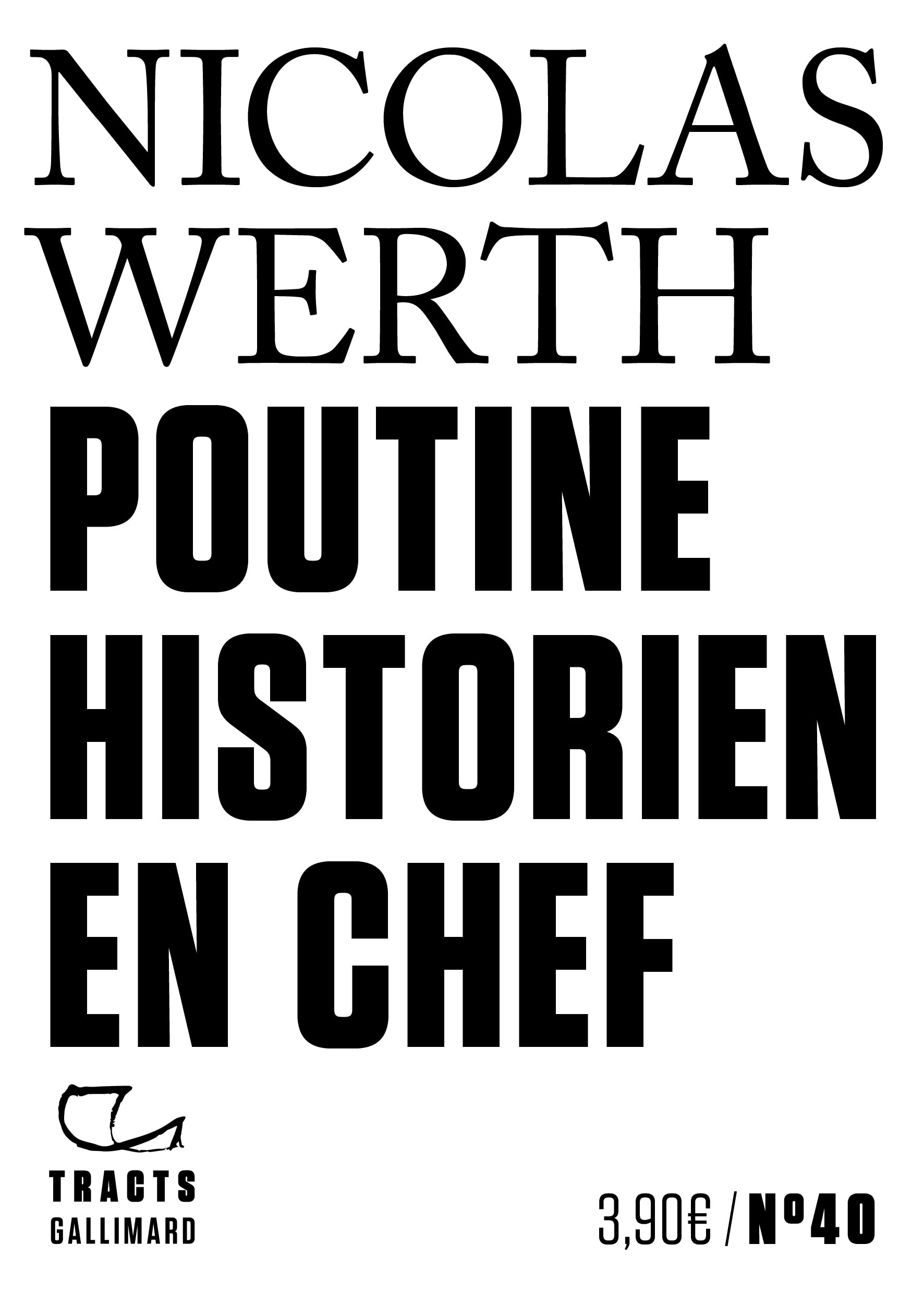 Poutine historien en chef 9782072998096