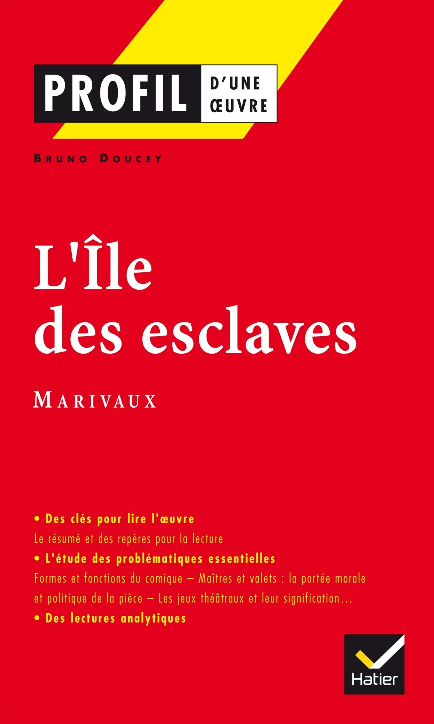 L'Île des esclaves, Marivaux 9782218740831