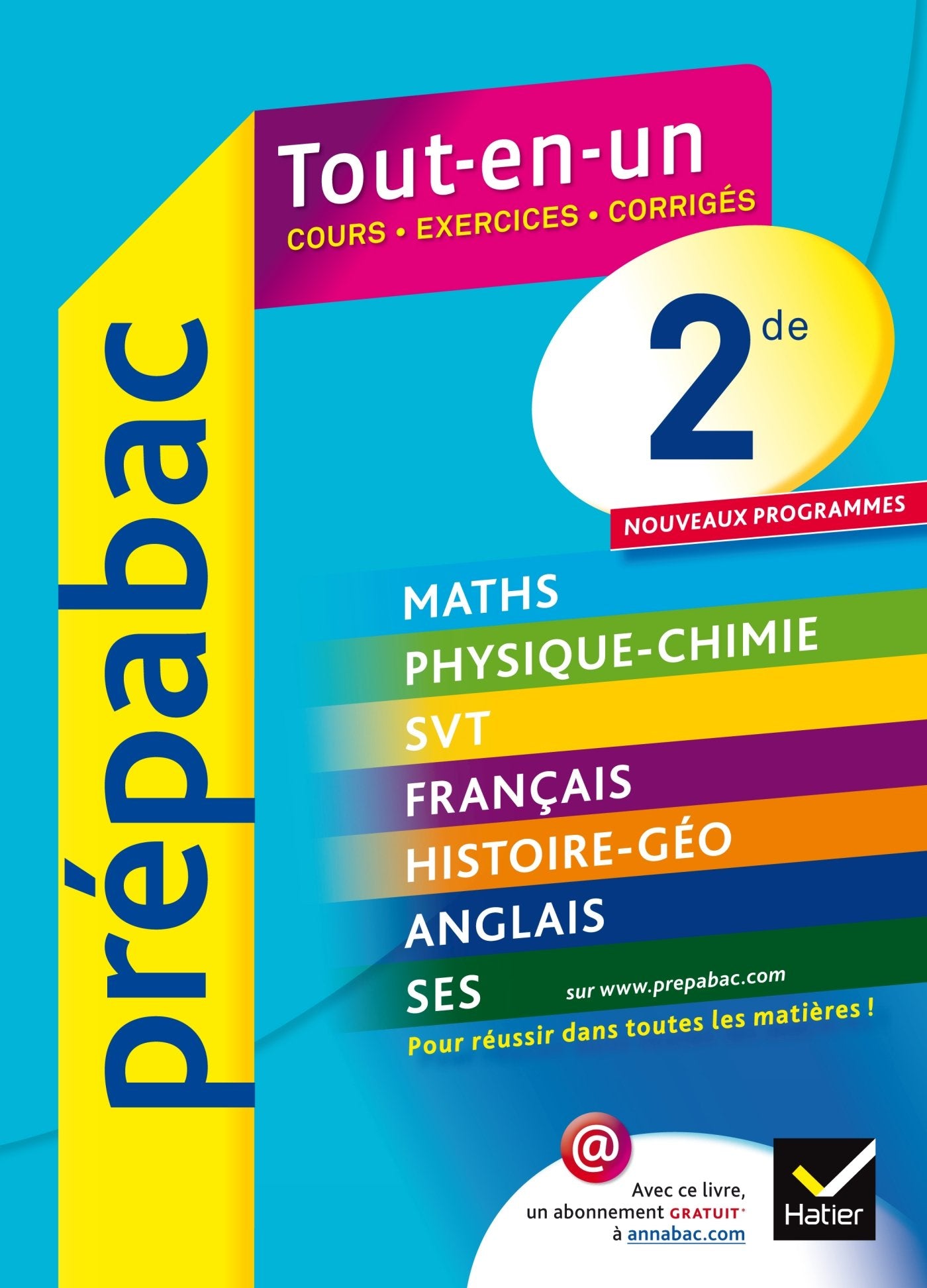 Prépabac Tout-en-un 2de 9782218969003