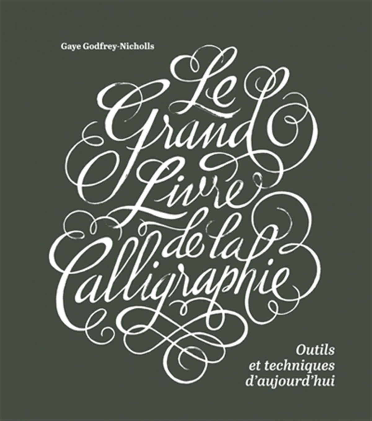 Le Grand livre de la calligraphie, outils et techniques d'aujourd'hui 9782350172989