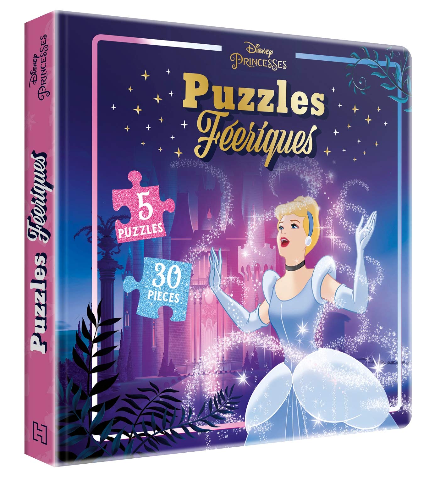 DISNEY PRINCESSES - Puzzles Féeriques - 5 puzzles 30 pièces 9782017091677