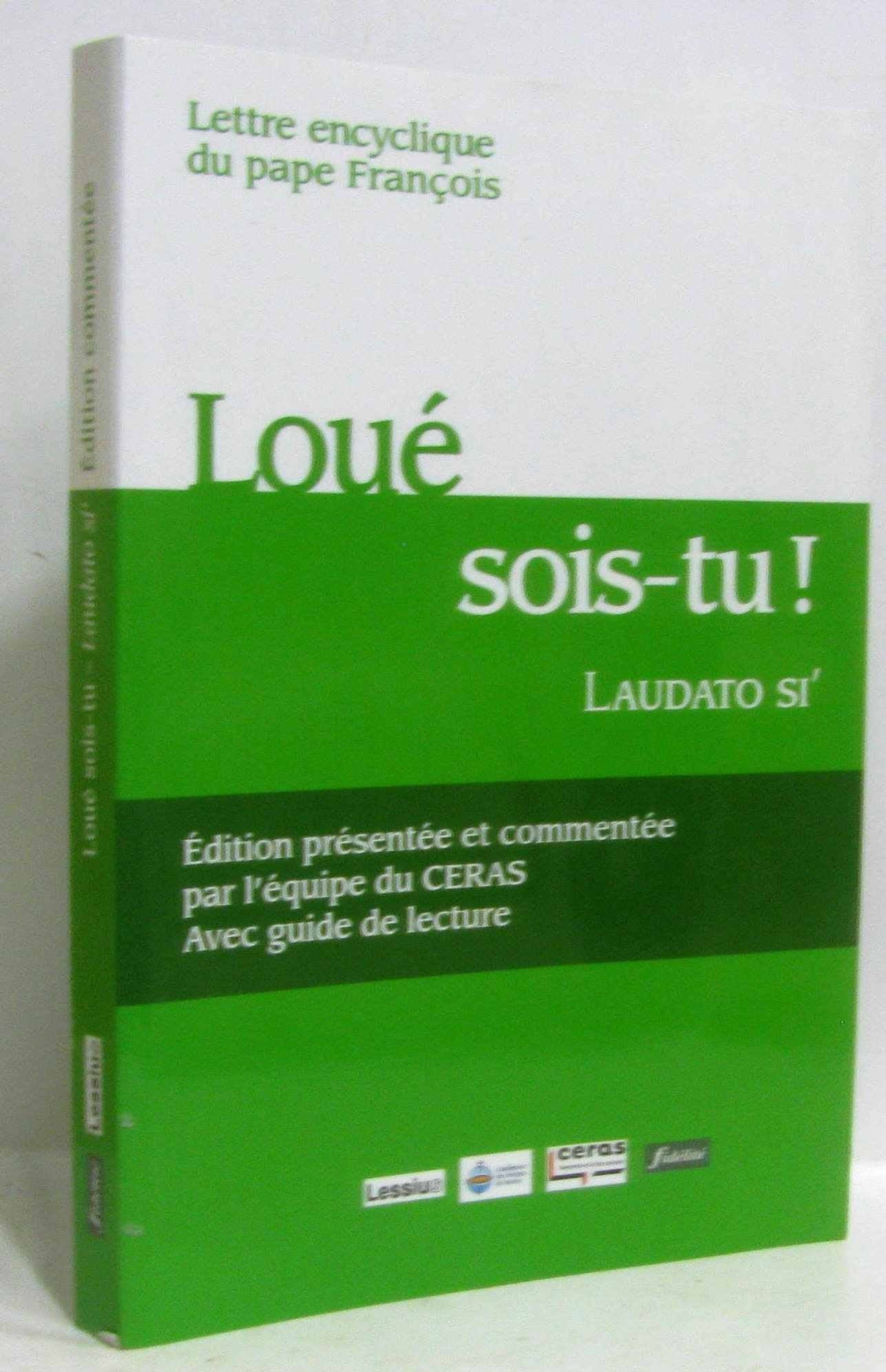 Lettre encyclique Loué sois-tu ! (laudato si') du pape François sur la sauvegarde de la maison commune 9782873566746