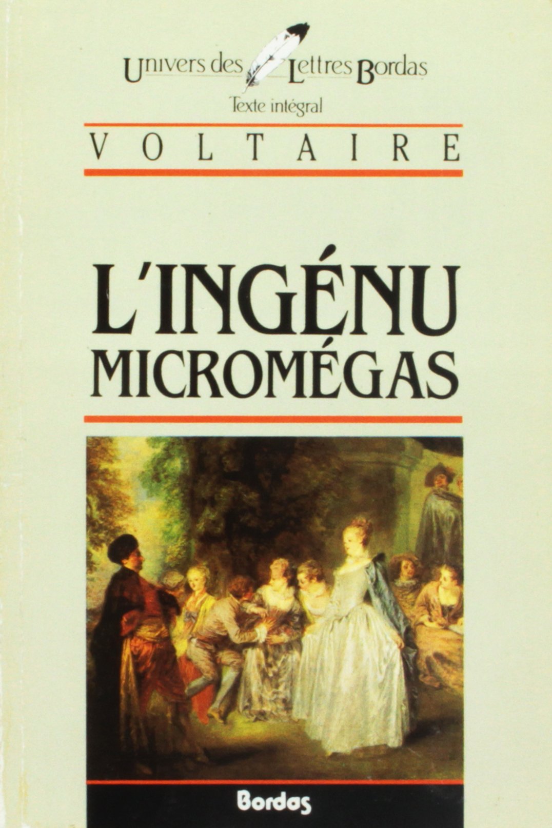 VOLTAIRE/ULB INGENU MICR (Ancienne Edition) 9782040160920