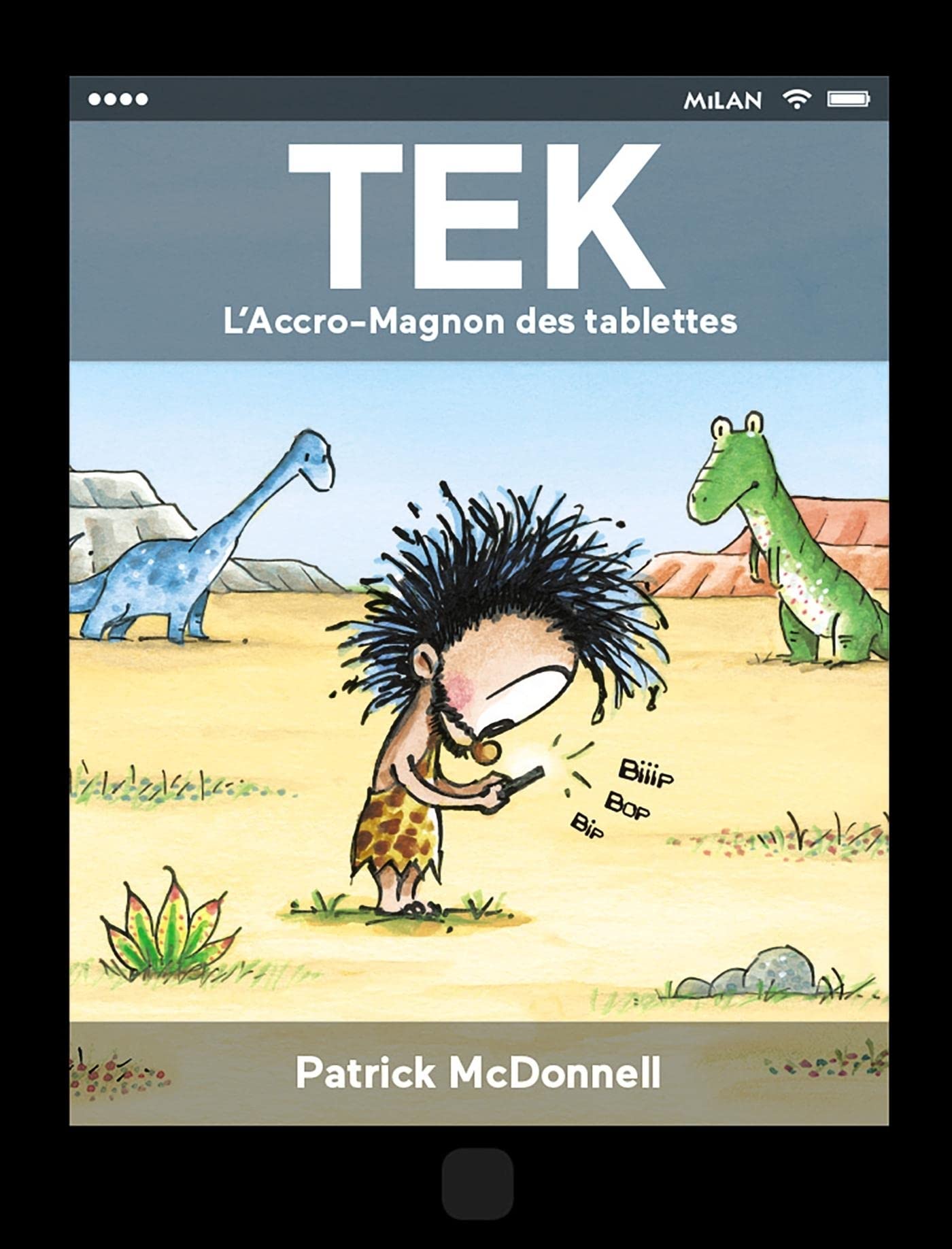 Tek, l'accro-magnon des tablettes 9782745981295