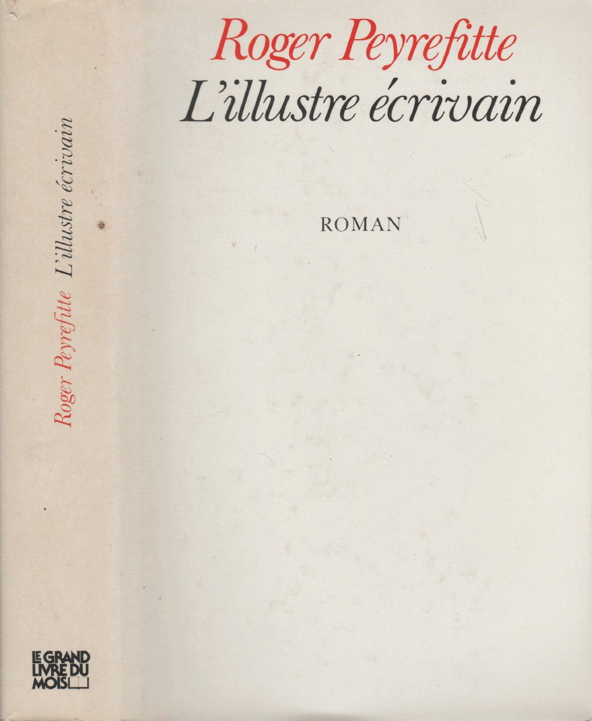 L' Illustre Ecrivain 9782226014825