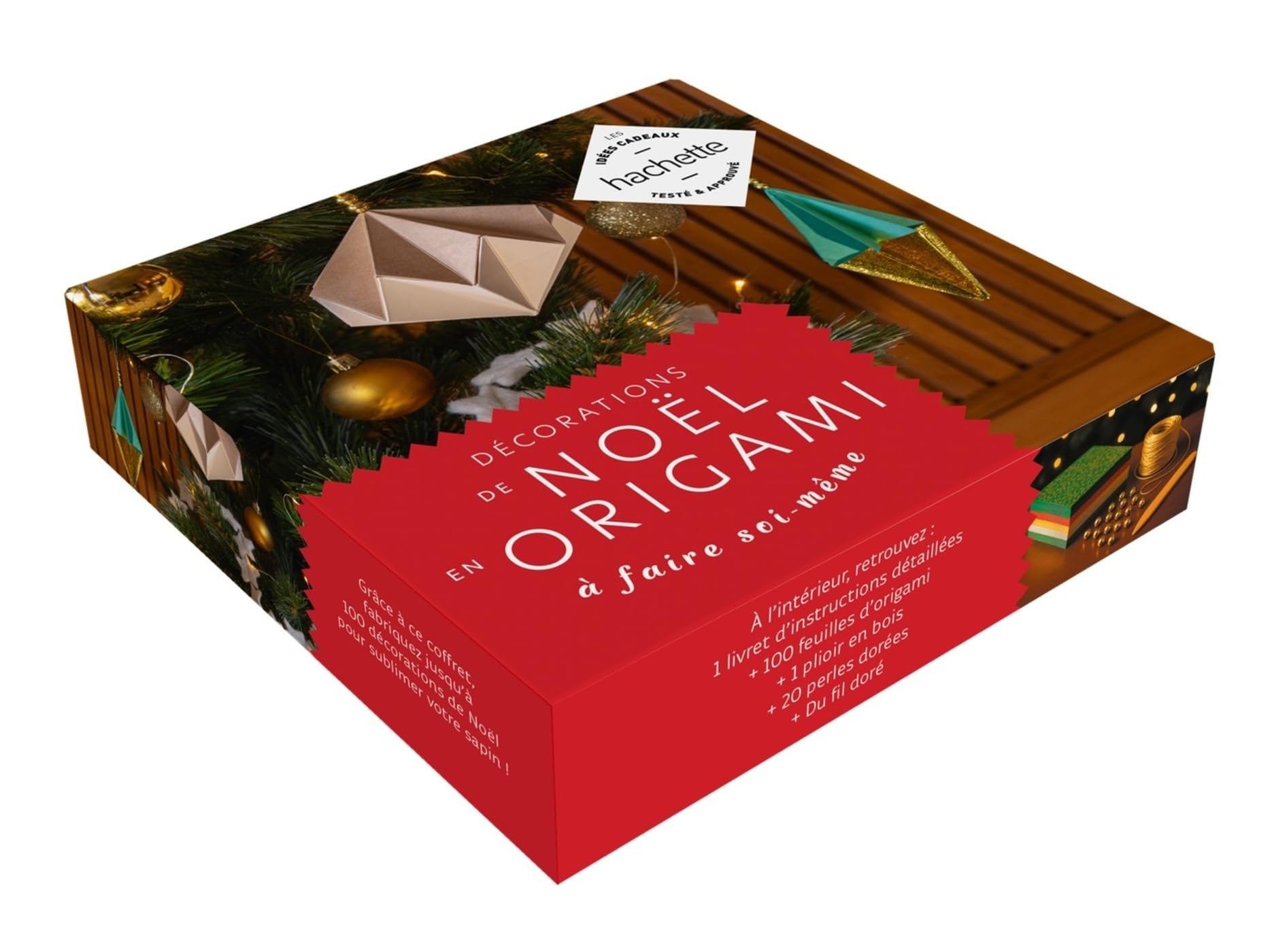 Coffret Décorations de Noël en origami 9782017300359