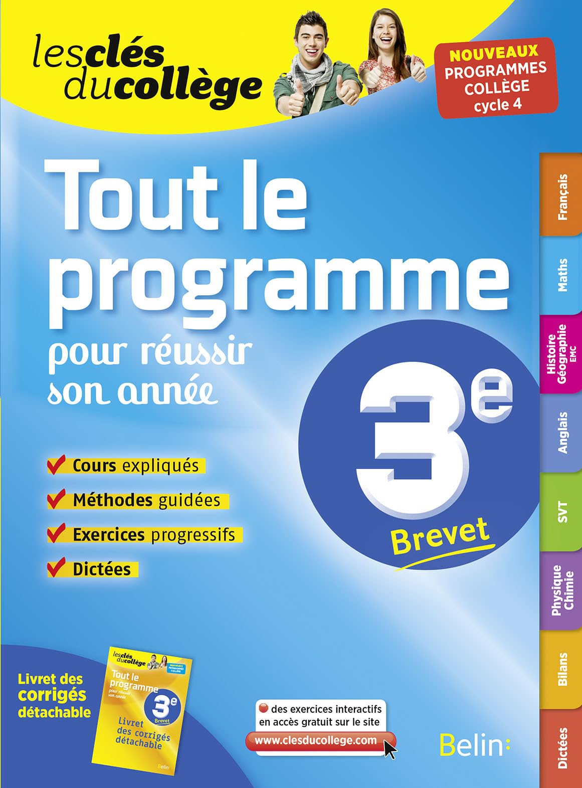 Tout le programme 3e 9782701199252