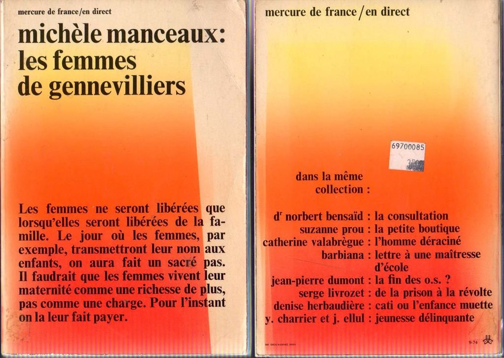 Les Femmes de Gennevilliers (Collection En direct) 