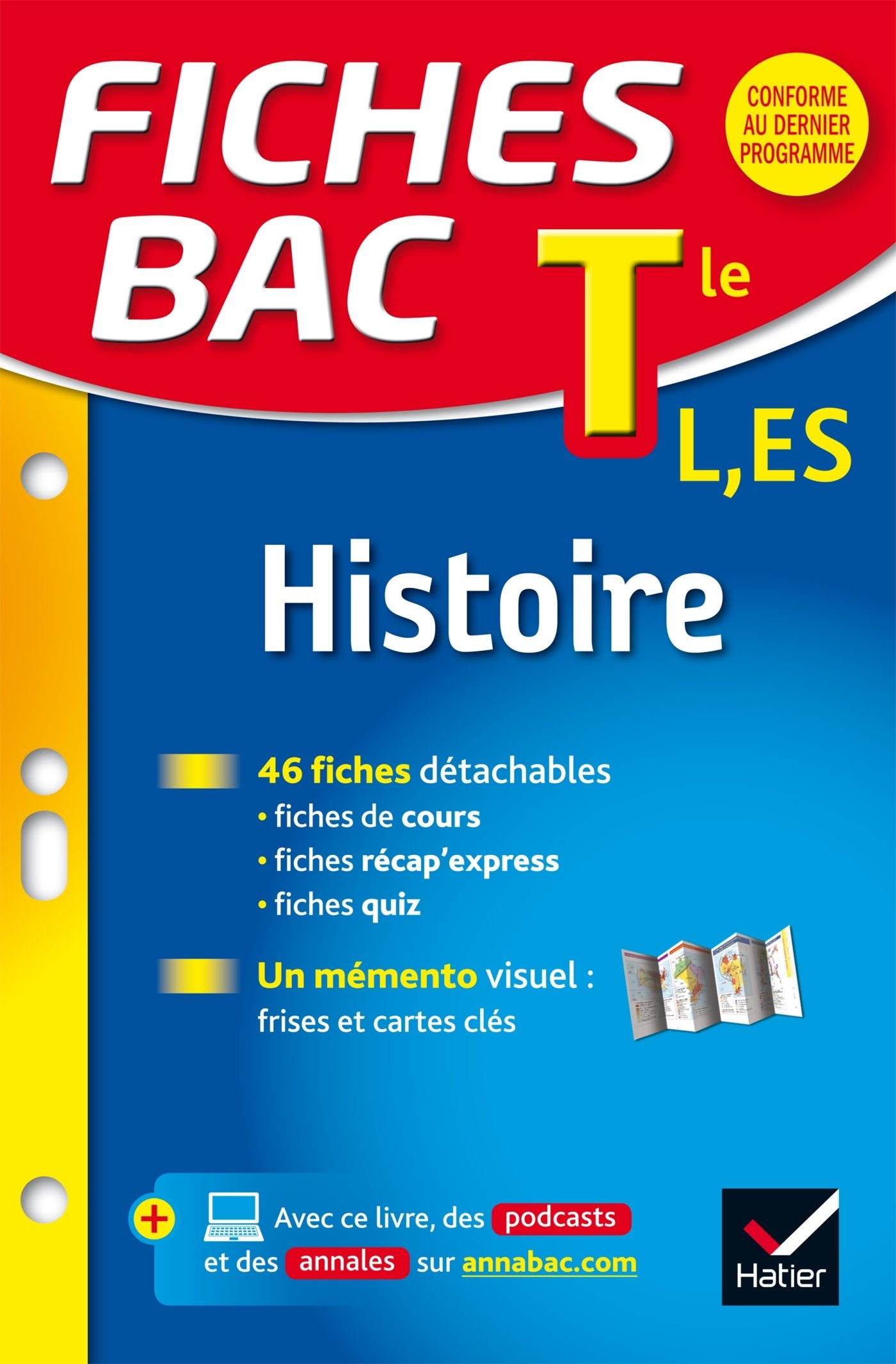 Fiches BAC Tle L, ES, Histoire 9782218986116