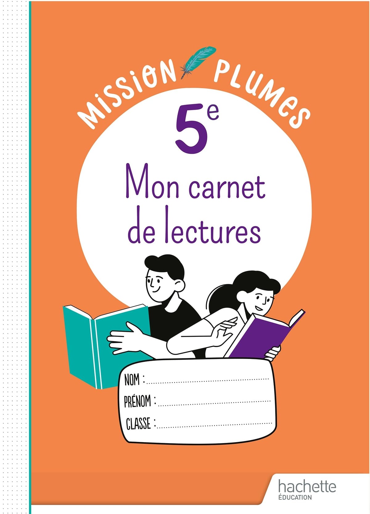 Mon Carnet de lectures 5e - Cahier élève - Ed. 2024 9782017224136