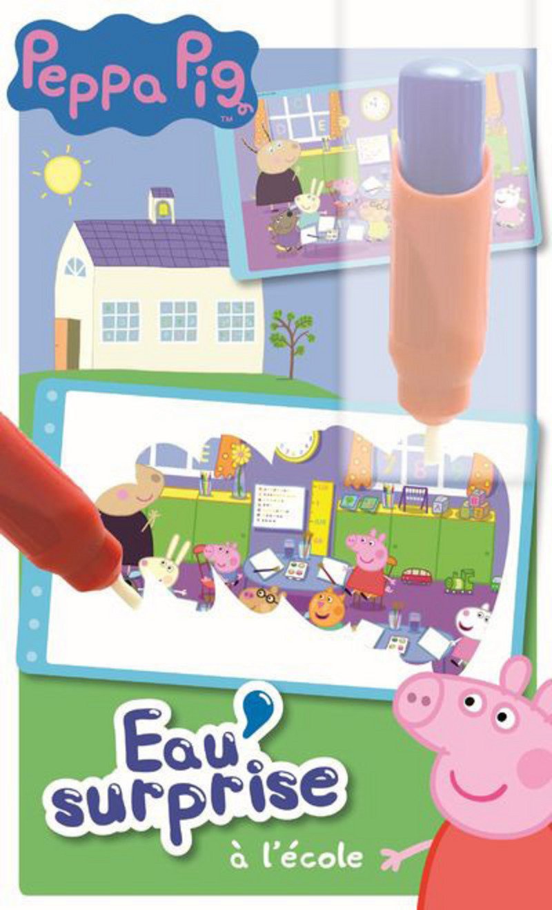 Peppa Pig à l'école - Eau surprise 9782840647249