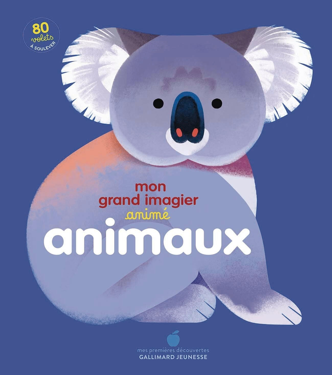 Mon grand imagier animé - Animaux 9782075220262