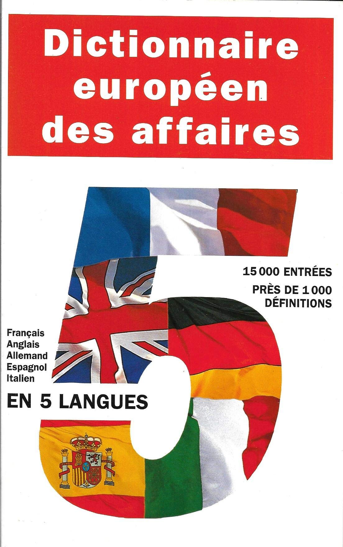 Dictionnaire européen des affaires 9782910176013