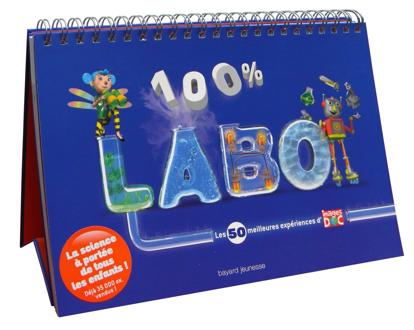 100 % labo: Les 50 meilleures expériences d'Images Doc 9782747057837