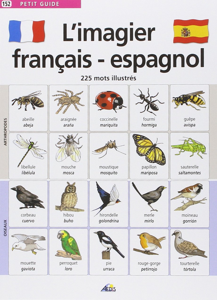PG152 - L'imagier français-espagnol : 225 Mots illustrés 9782842592417