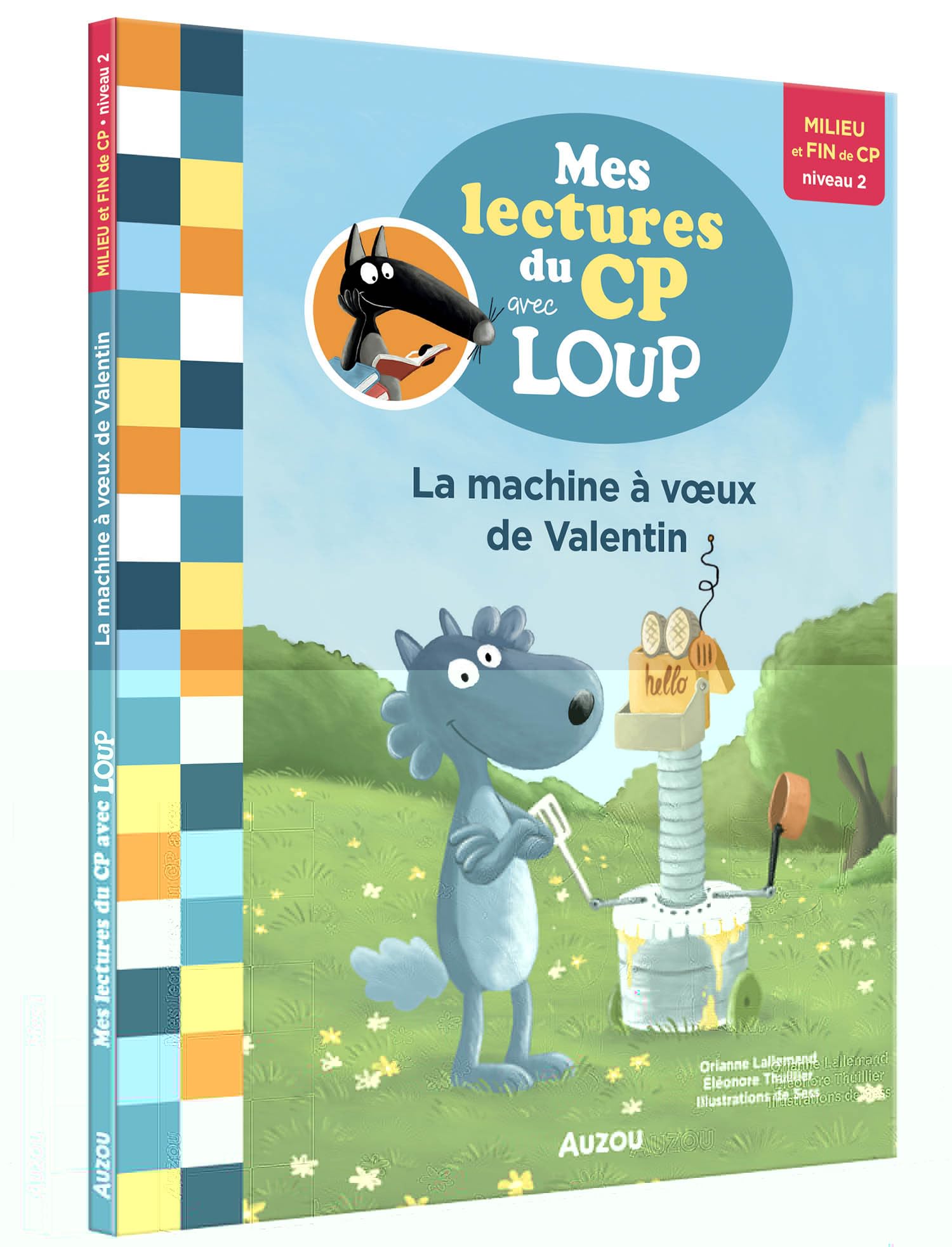 MES LECTURES DU CP AVEC LOUP - LA MACHINE À VOEUX DE VALENTIN 9791039505048