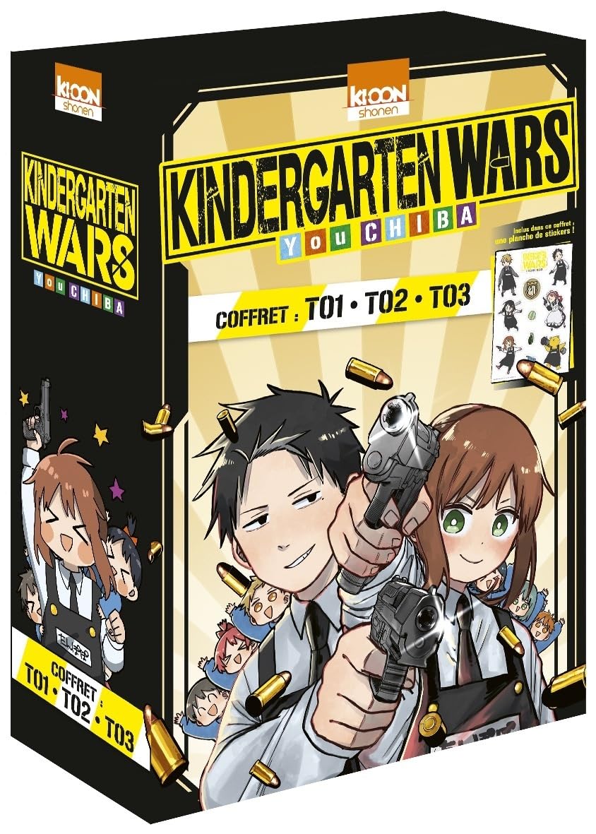 Coffret Kindergarten Wars vol. 1 à 3 9791032718995