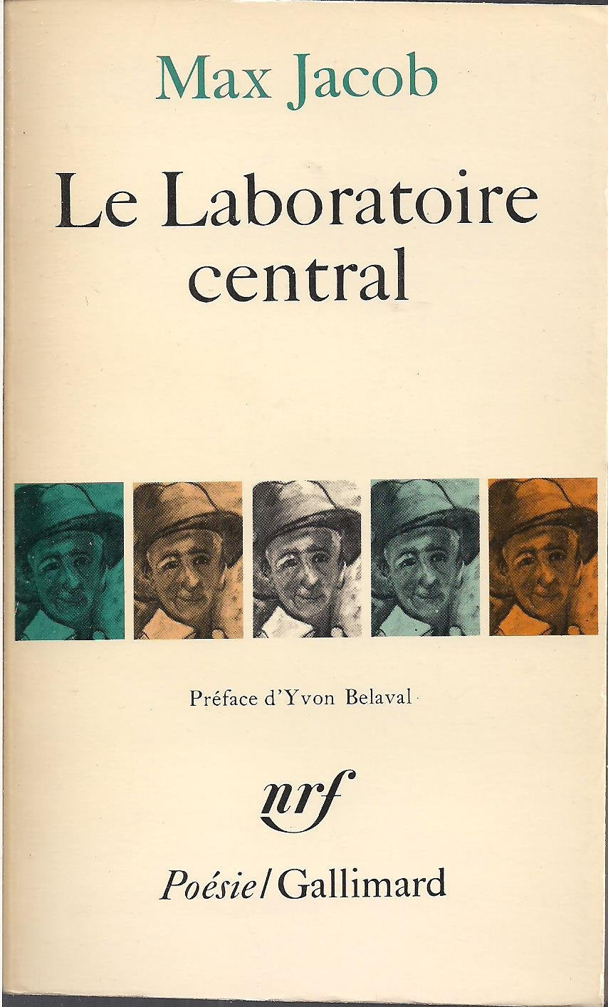 Max Jacob. Le Laboratoire central : Poèmes. Préface d'Yvon Belaval 