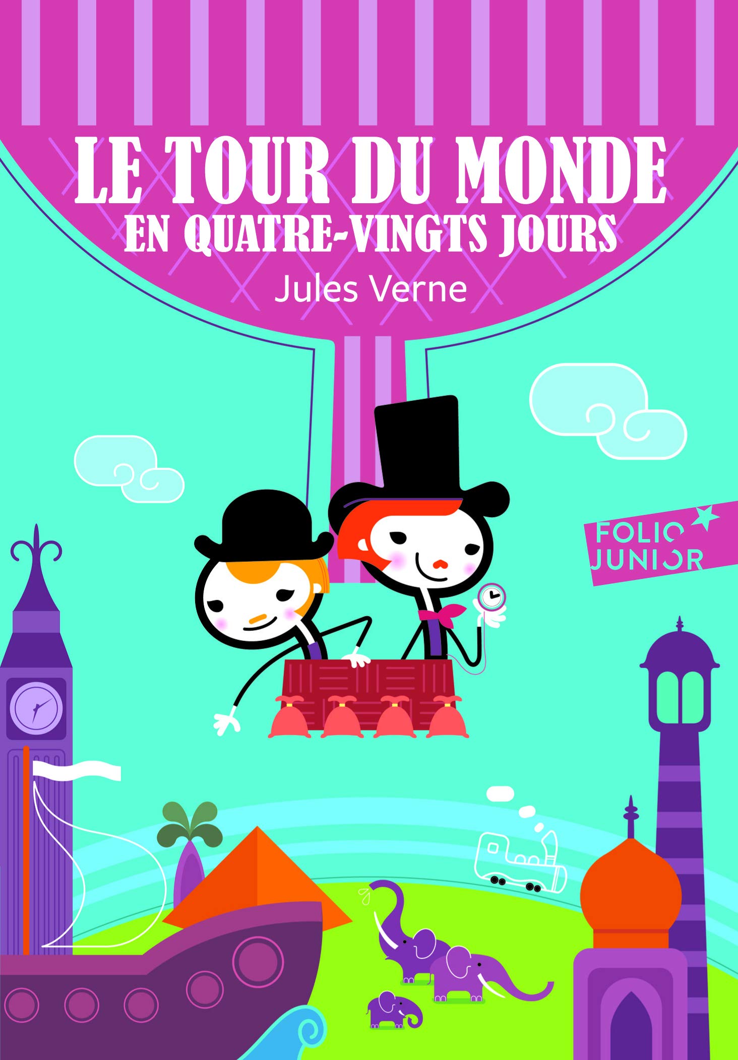 Le tour du monde en quatre-vingts jours 9782070577101