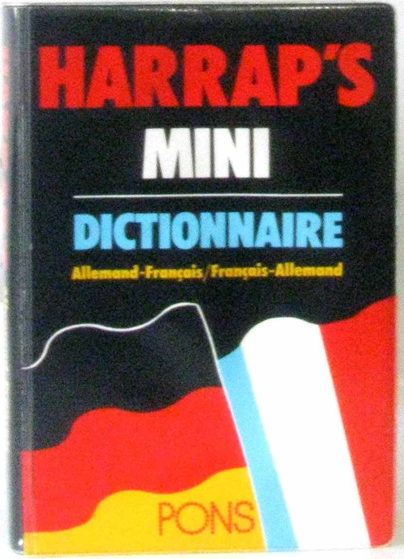 Harrap Mini Allemand/Francais-Francais/Allemand 9780245544132
