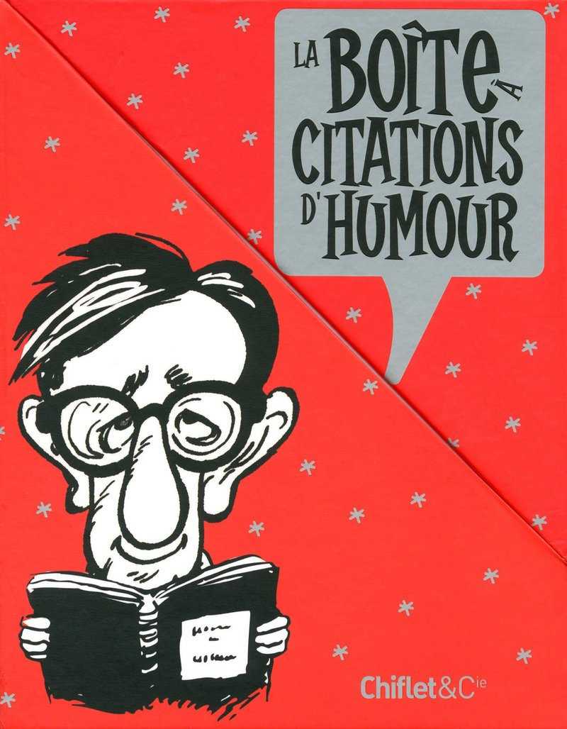 COFFRET LA BOITE A CITATIONS D'HUMOUR 9782351641187