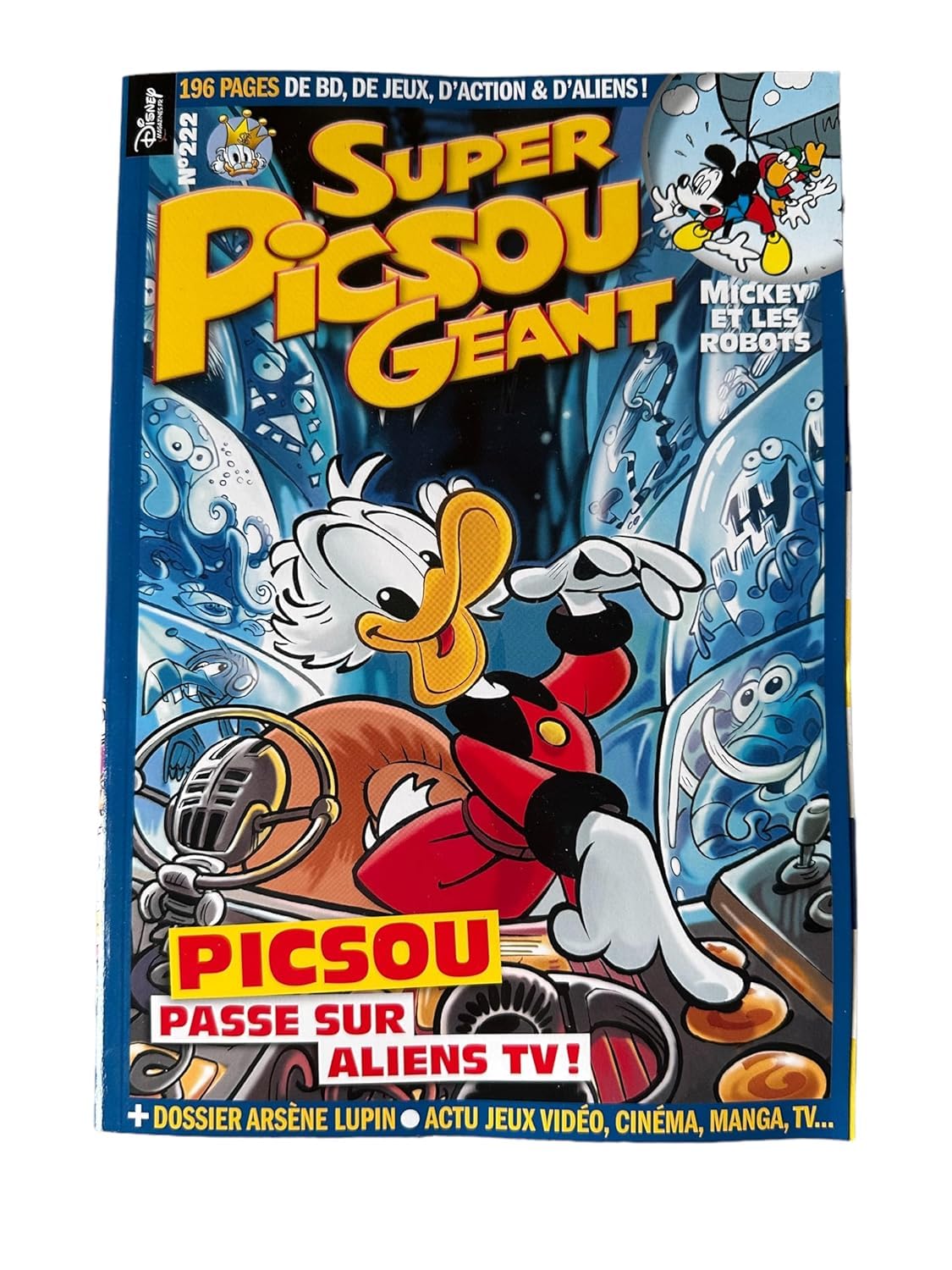 Super Picsou Géant Numéro 222 : Picsou passe sur aliens tv ! 
