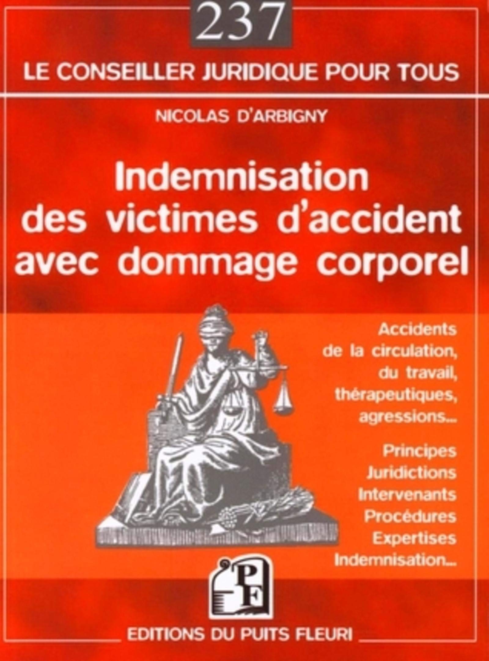 Indemnisation des victimes d'accidents avec dommage corporel: Accidents de la circulation, du travail, thérapeutiques, agressions... - Principes, ... procédures, expertises, indemnisation... 9782867393488
