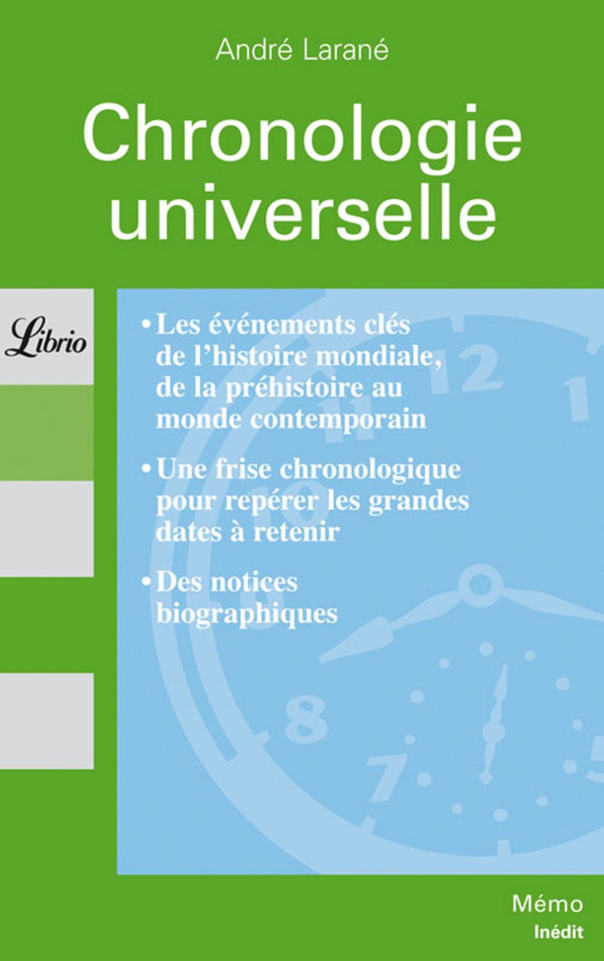 Chronologie universelle 9782290354070