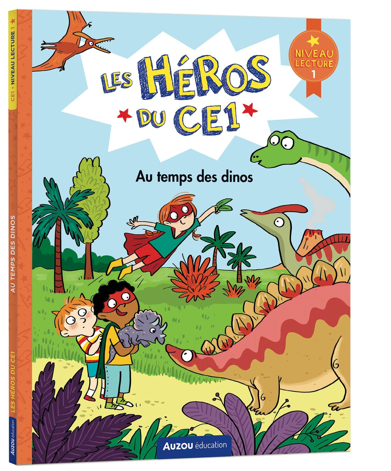 Les Héros du CE1 - niveau 1 - Au temps des dinos 9791039542494