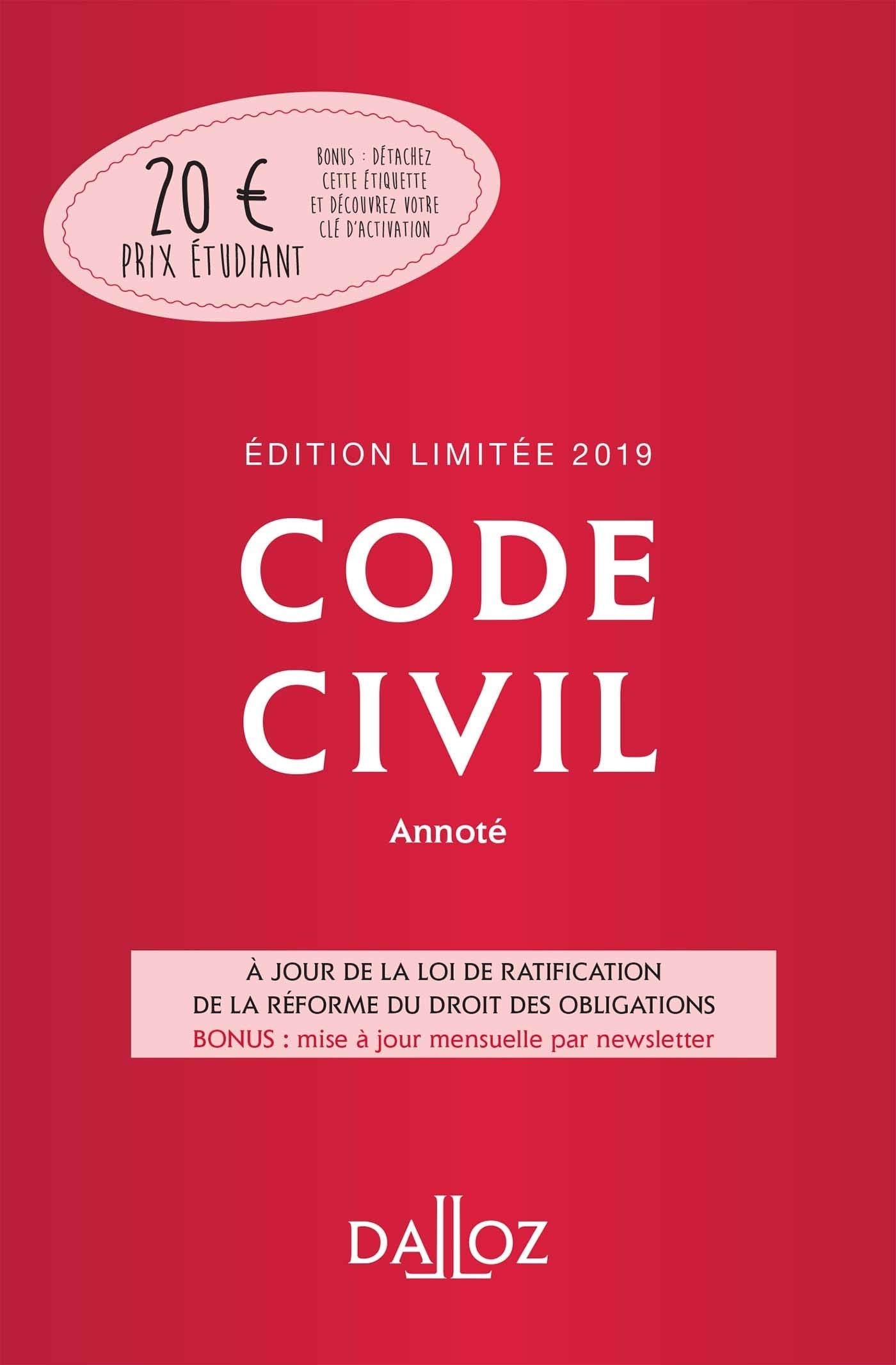 Code civil annoté 9782247177394