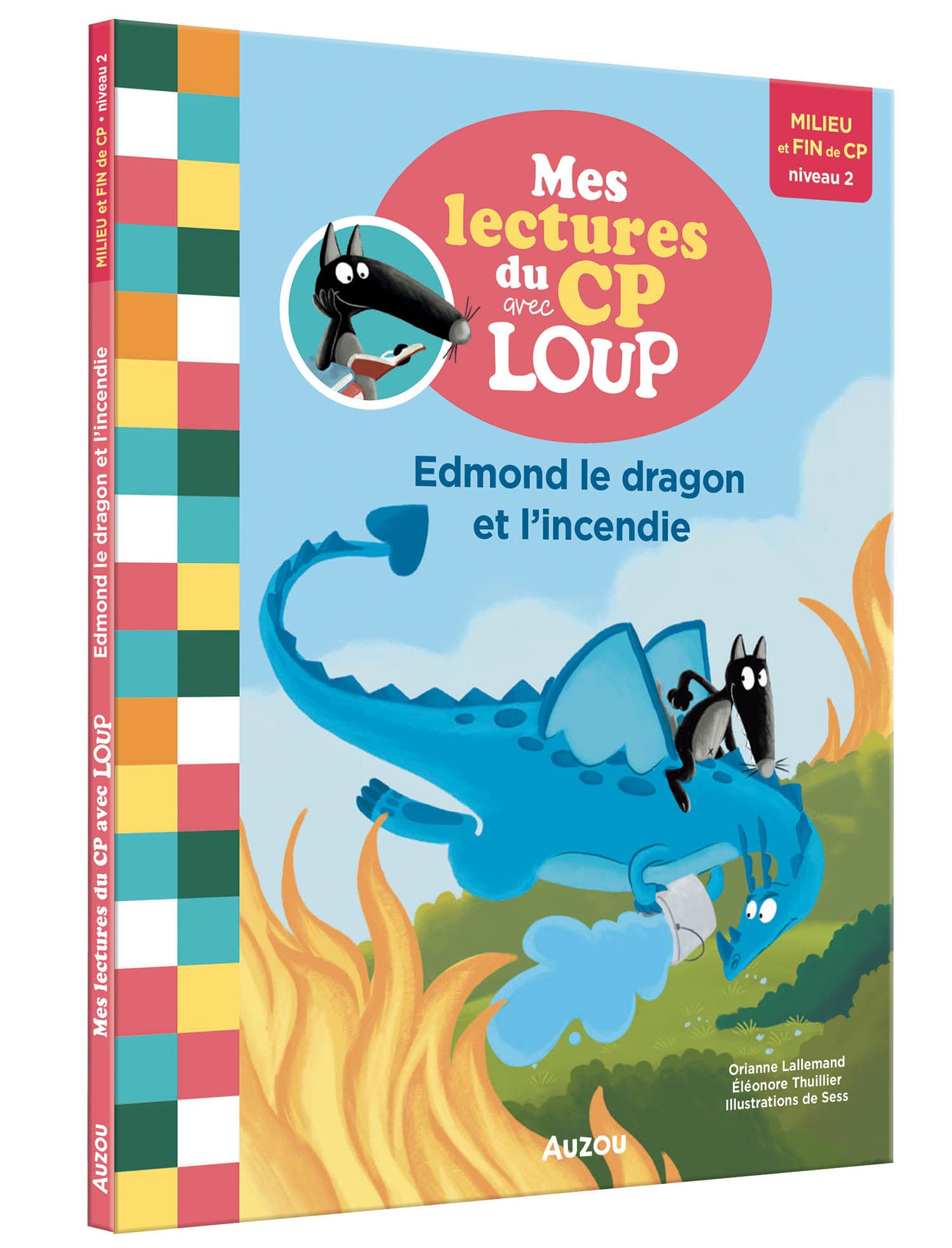 MES LECTURES DU CP AVEC LOUP - EDMOND LE DRAGON ET L'INCENDIE 9791039511865