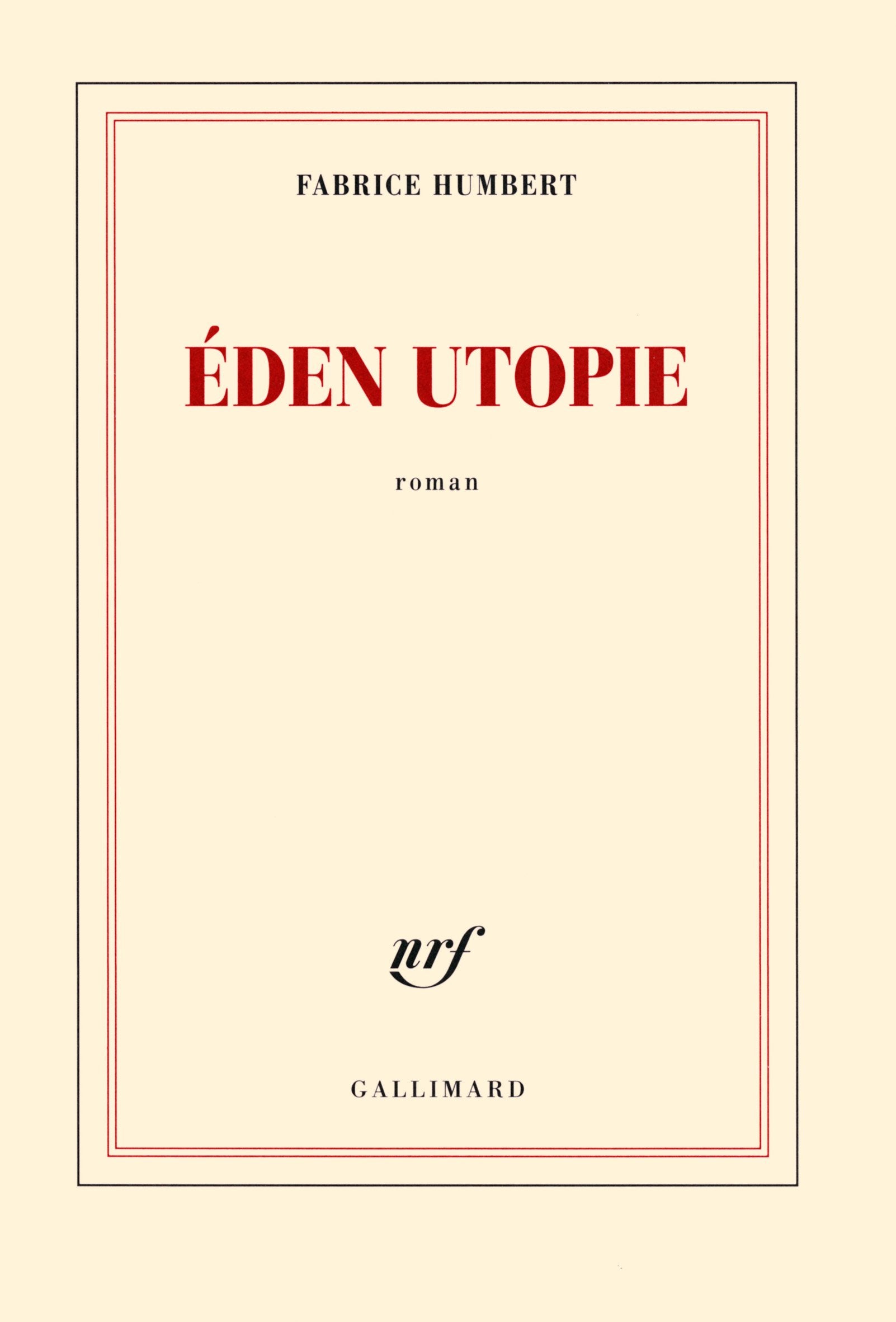 Éden Utopie 9782070144433
