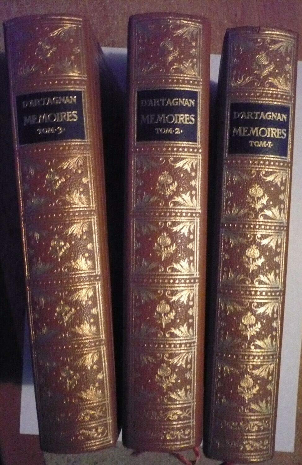 Jean de bonnot memoires de d' artagnan 3 volumes 1965 