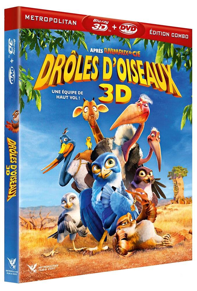 Drôles d'oiseaux [Combo Blu-Ray 3D + DVD] 5051889444251