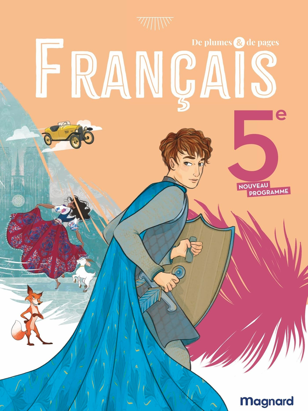 De plumes et de pages Français 5e (2026) - Manuel élève 9782210122758