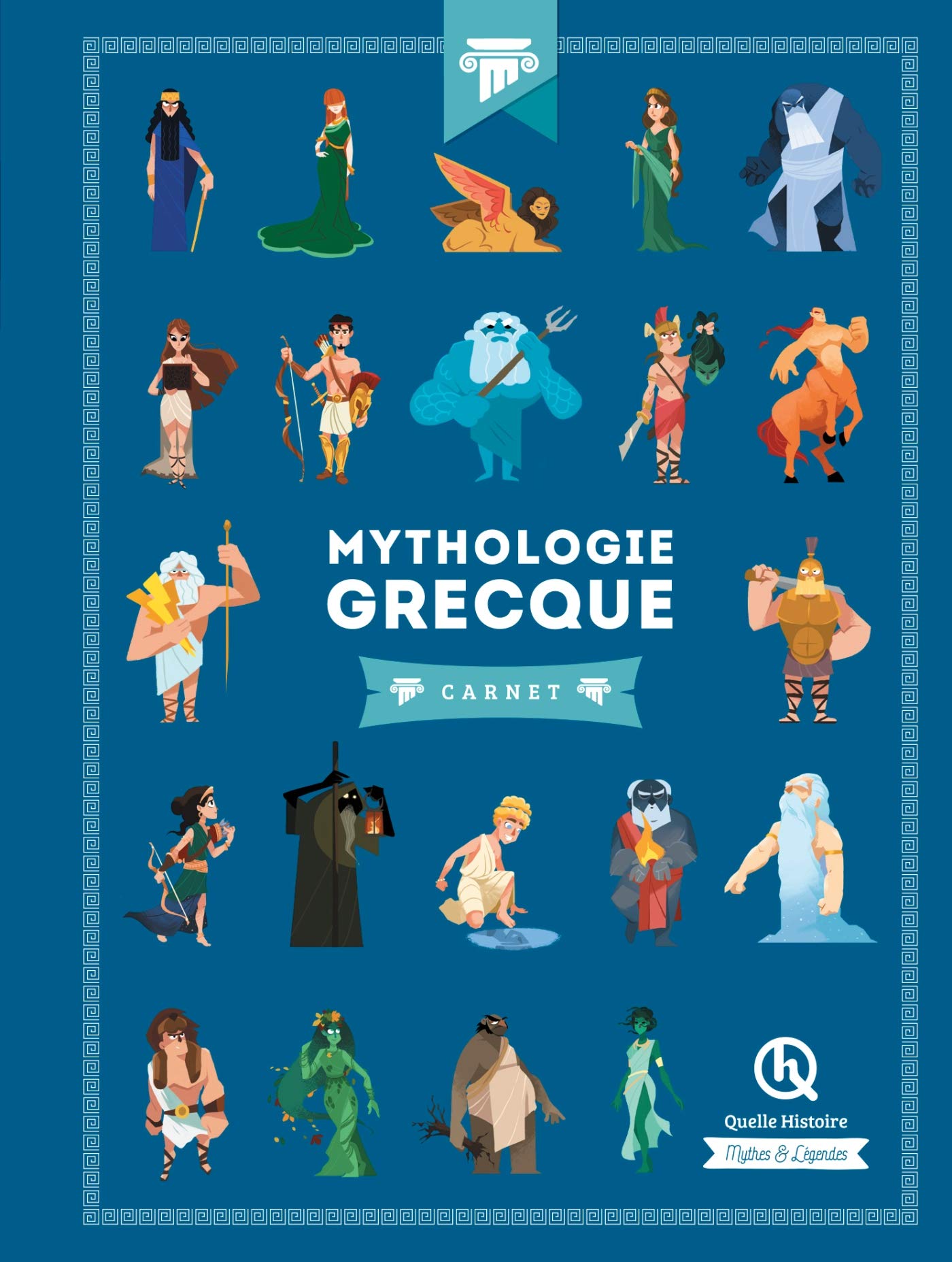 Mythologie grecque - Carnet 9782371045040