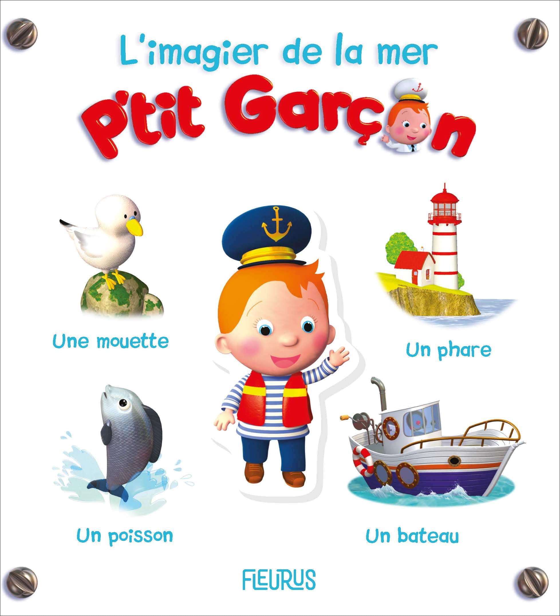 L'imagier de la mer - P'tit Garçon 9782215164128