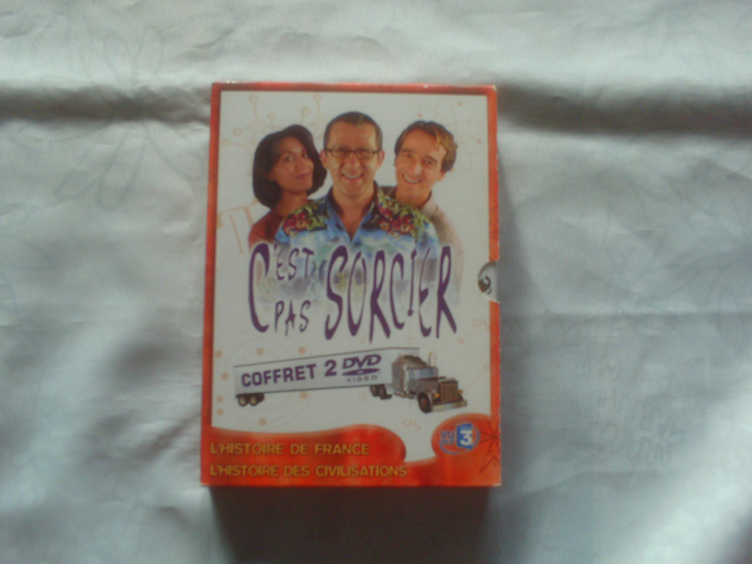C'est pas sorcier : Histoire de France / Histoire de la civilisation - Coffret 2 DVD 3322069870613