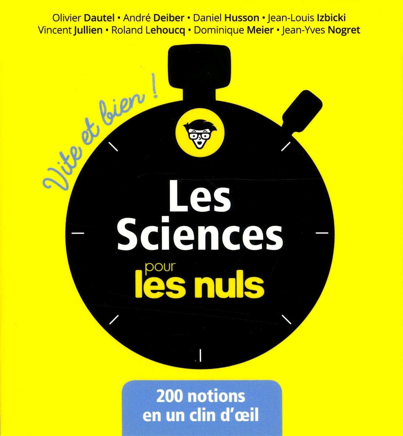 Les sciences pour les Nuls Vite et Bien 9782412031100