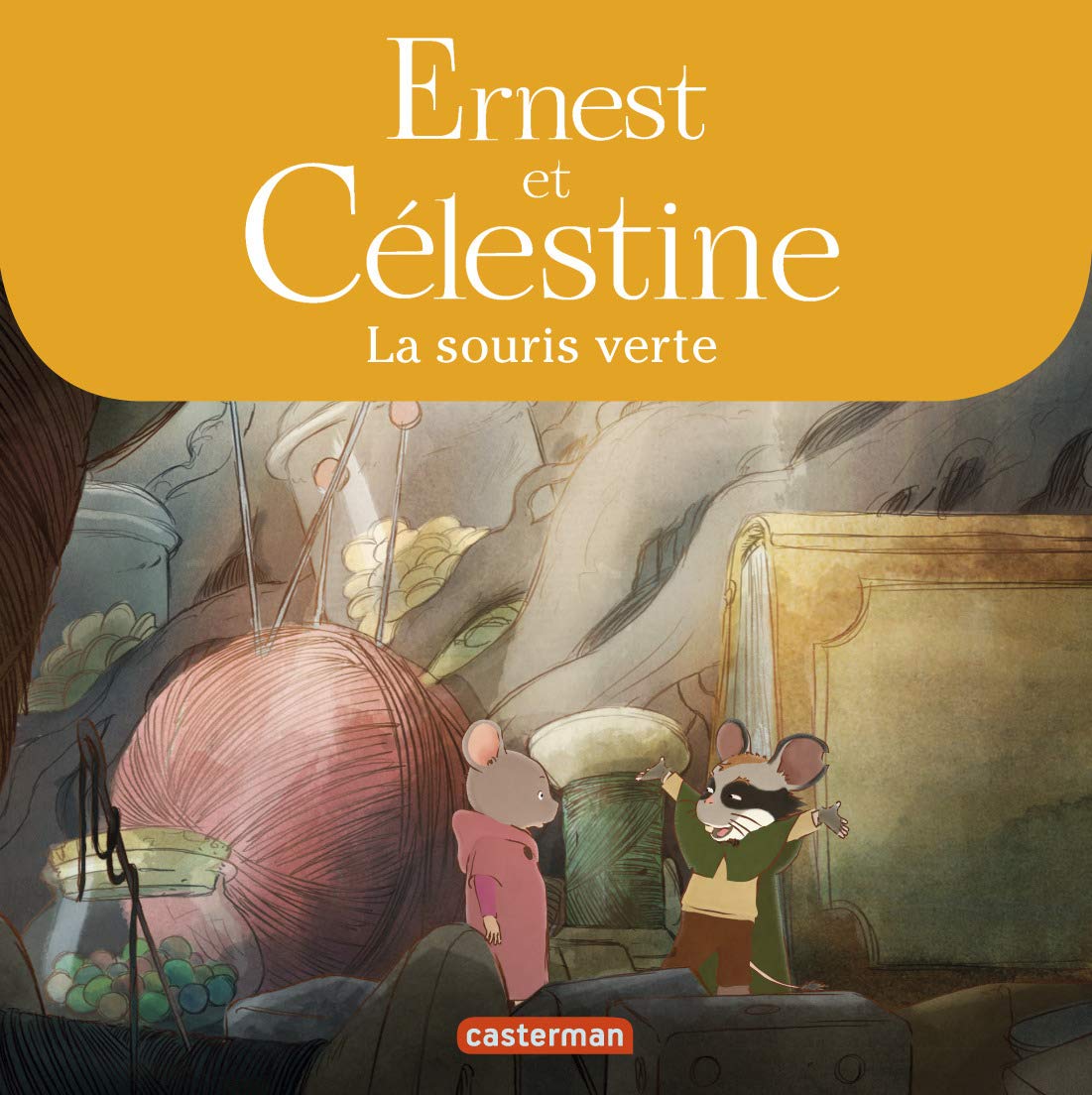 Ernest et Célestine - La souris verte: Les albums de la série animée 9782203146914