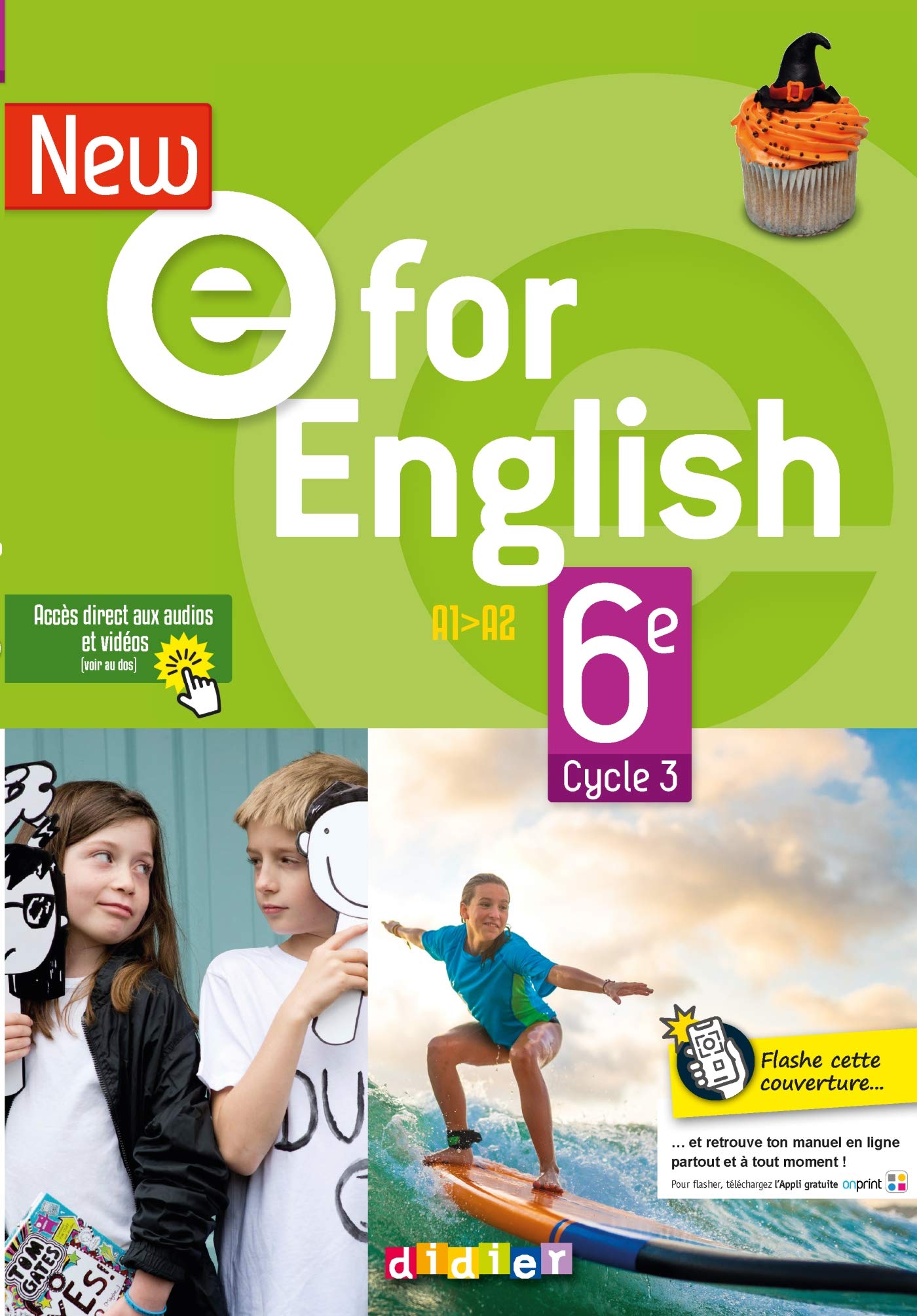 New E For English 6ème - Anglais Ed.2021 - Livre de l'élève 9782278102945