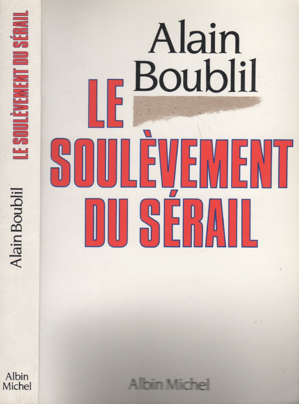 Le Soulèvement du sérail 9782226039842