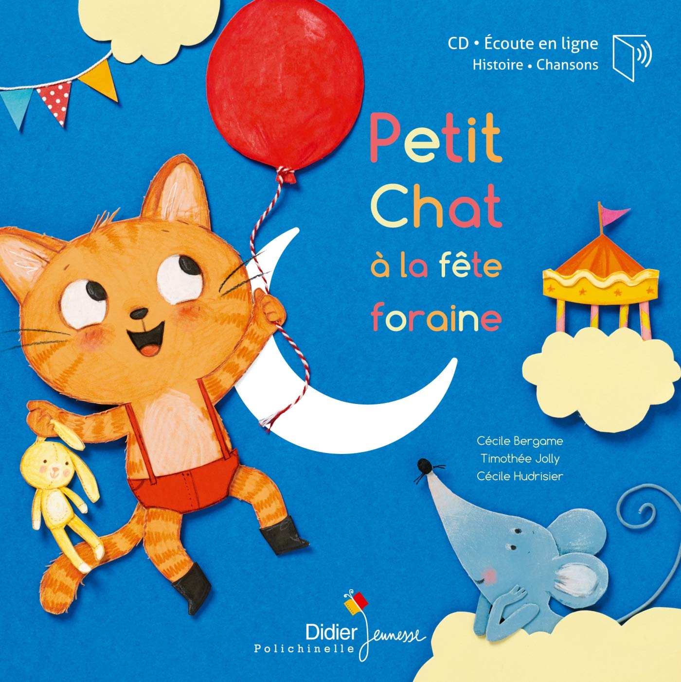Petit Chat à la fête foraine - livre-CD 9782278098057
