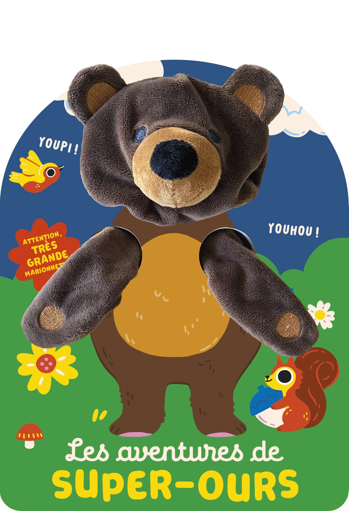 Les super-marionnettes - Les aventures de super-ours 9782203219151