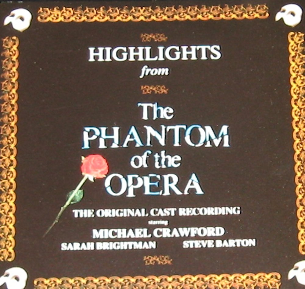 Highlights from the Phantom of the opera (Bande Originale du Film) 0042283156326