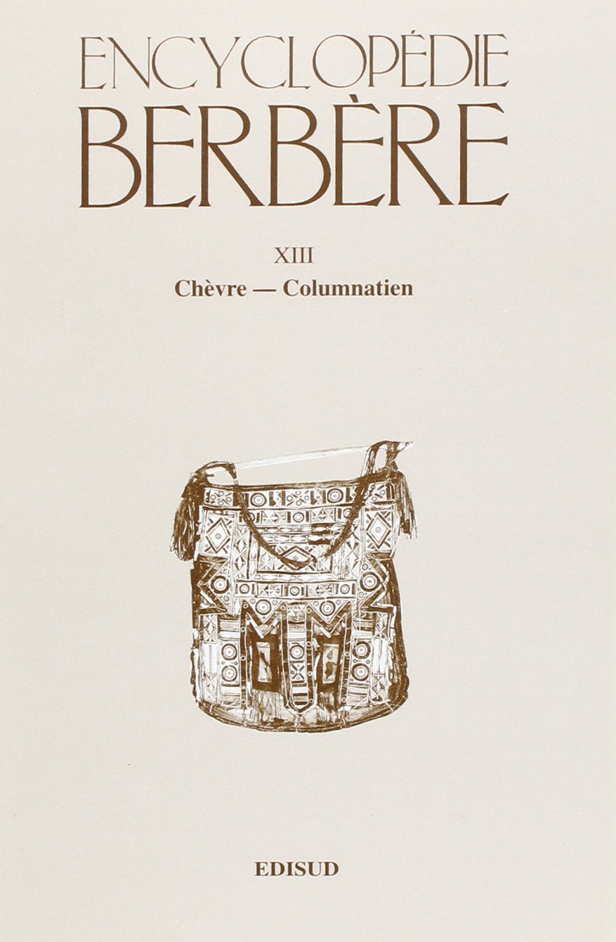 Encyclopédie berbère.: Tome 13 9782857446965