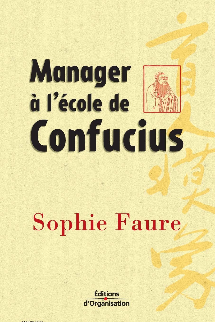 Manager à l'école de Confucius 9782708128415