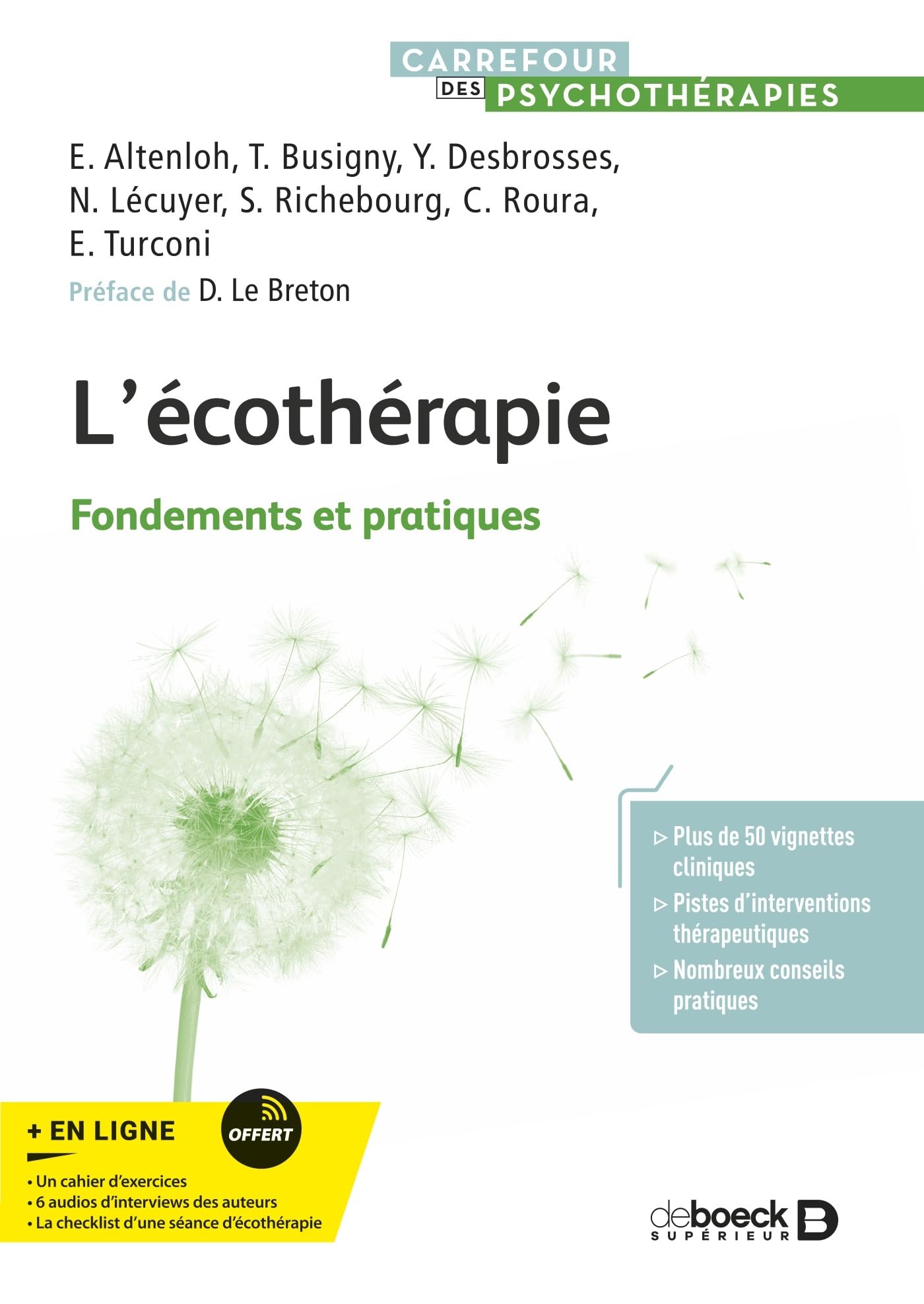 L'écotherapie: Fondements et pratiques 9782807367500